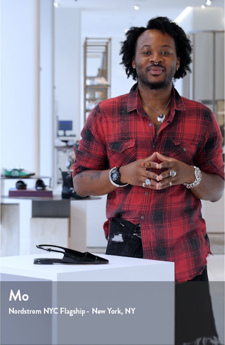 Tia Slingback Flat, sales video thumbnail