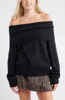 BP. Off the Shoulder Sweater