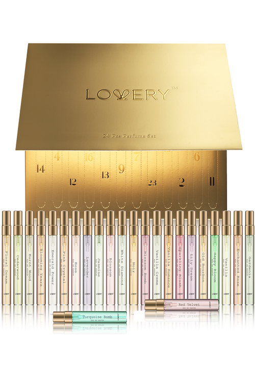 Lovery 24-pc. Limited-edition Luxury Eau De Parfum Gift Set In Gold