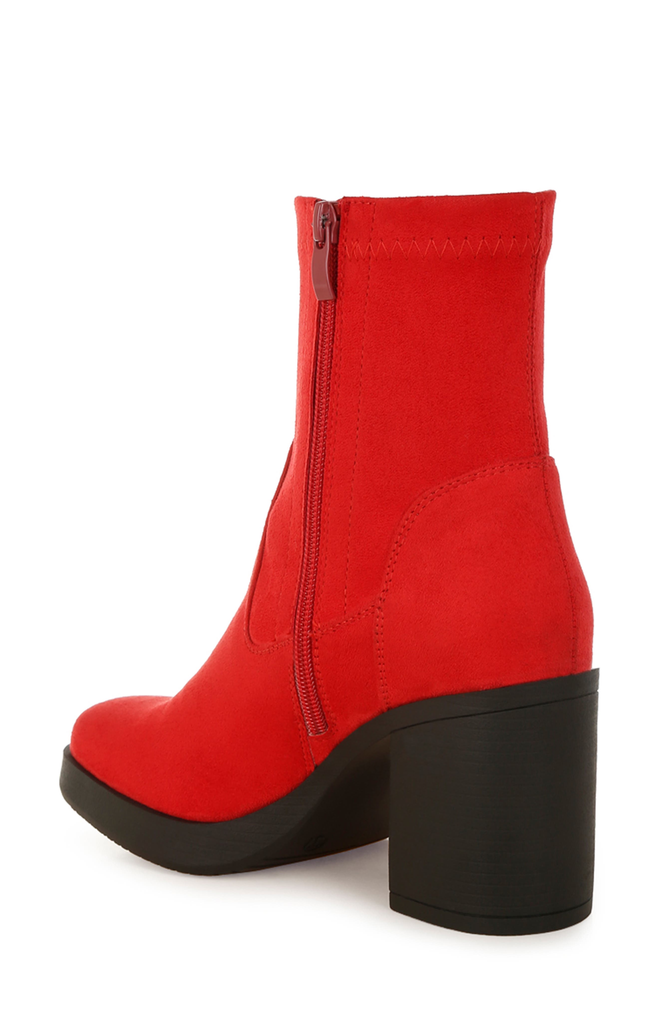 Enito Ankle Boot, Alternate, color, RED