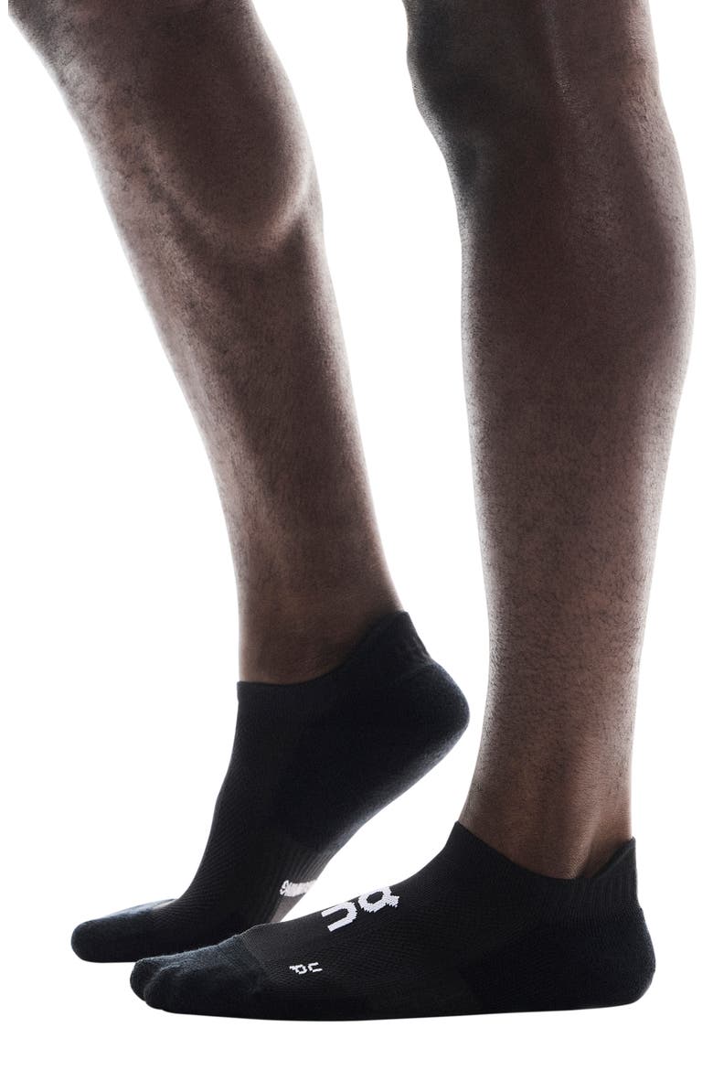 2-Pack Core Run Low Cut Socks, Main, color, BLACK