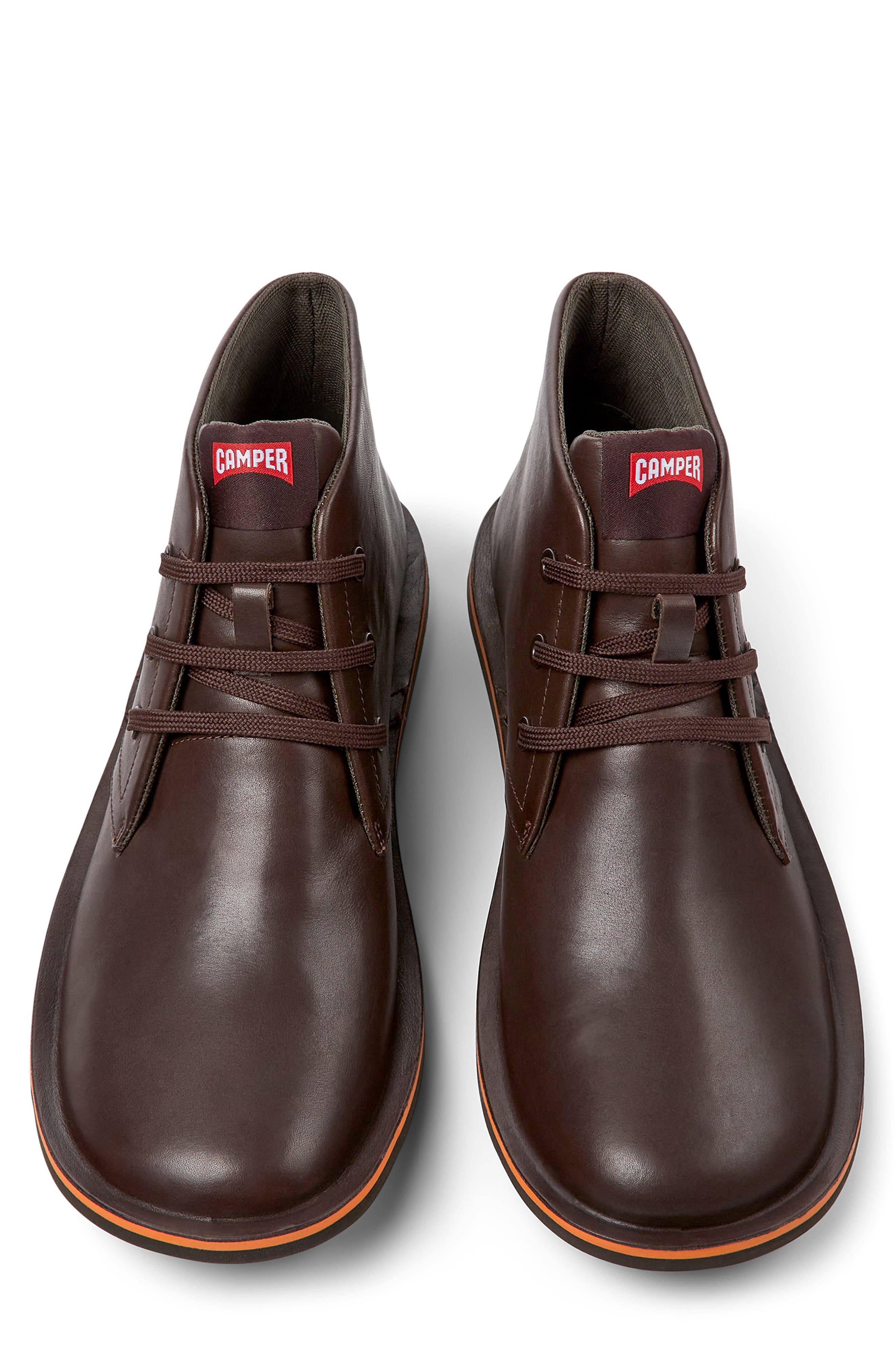 Camper Beetle Ankle Boot, Alternate, color, Dark Brown