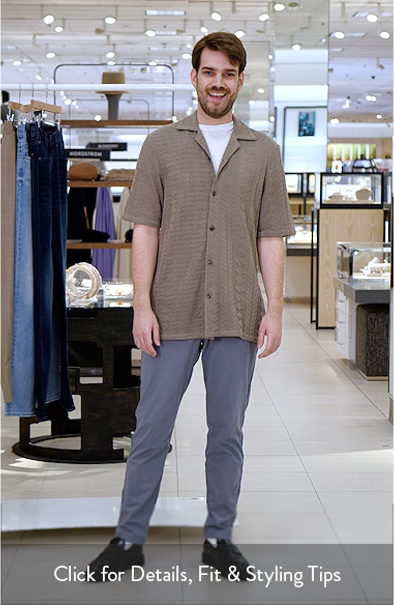 Positano Cabled Knit Camp Shirt, sales video thumbnail