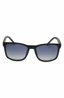 Timberland 56mm Polarized Square Sunglasses