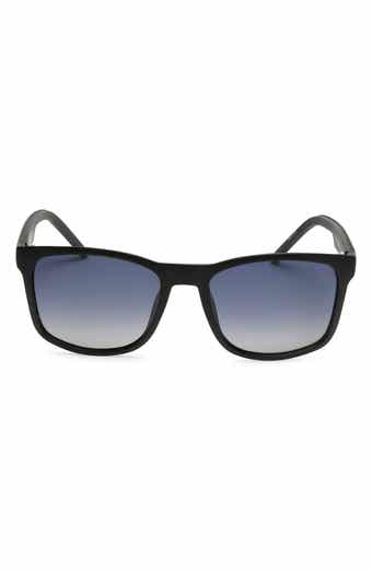 Timberland 56mm Polarized Square Sunglasses