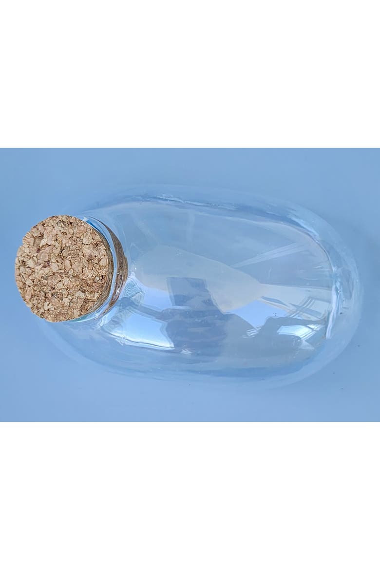 Mouse Glass Terrarium with Cork Lid, Alternate, color, Clear