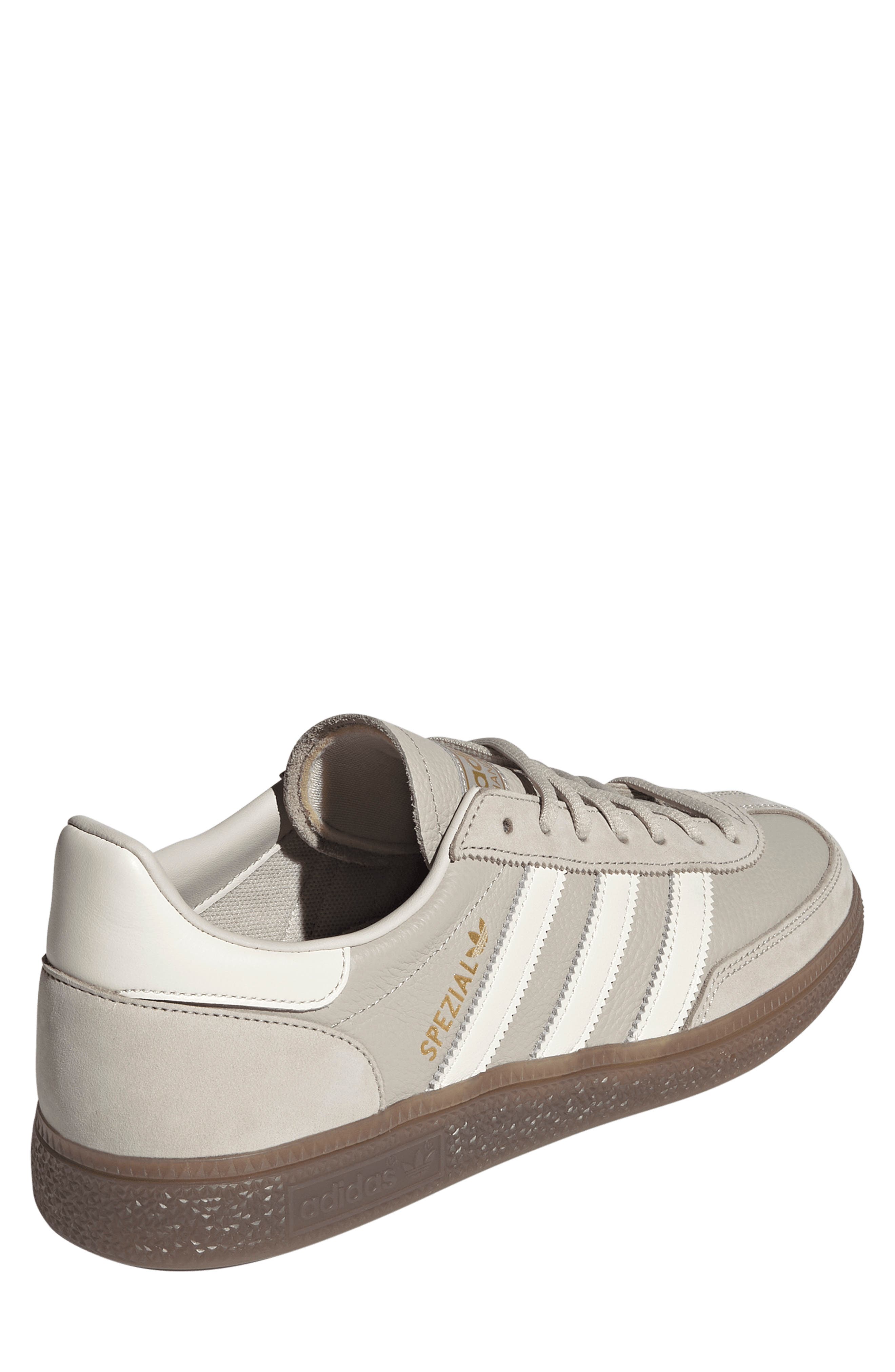 Gender Inclusive Handball Spezial Sneaker, Alternate, color, ALUMINA/ OFF WHITE/ GUM
