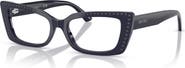 Jimmy Choo 53mm Cat Eye optical glasses