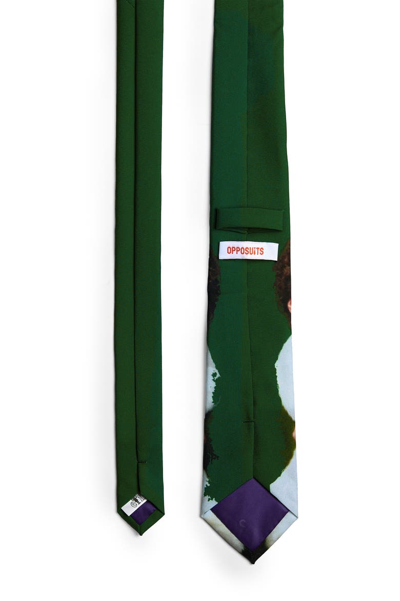 'Elf' Christmas Tie, Alternate, color, GREEN MULTI