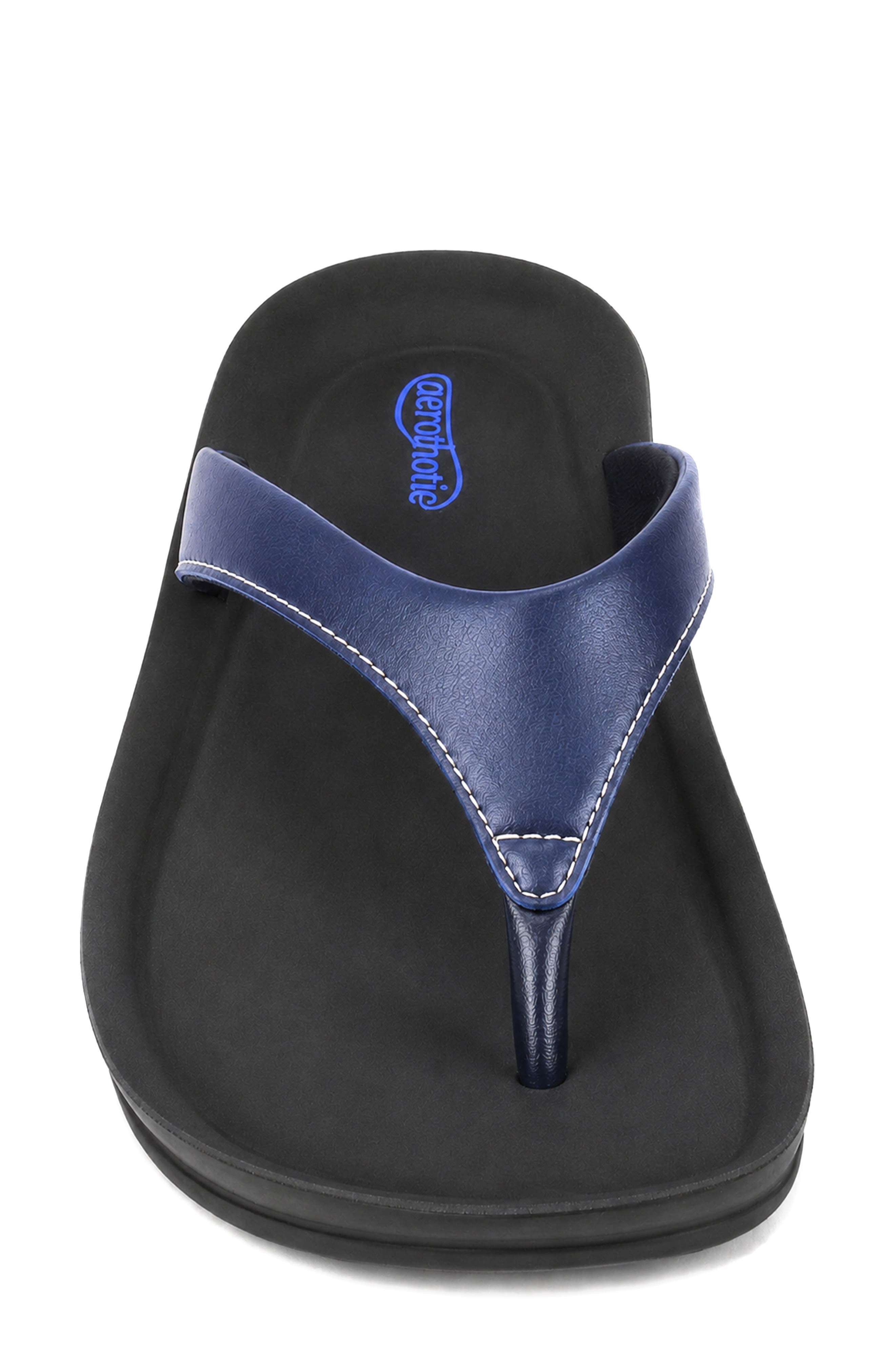Amicia Flip Flop, Alternate, color, NAVY