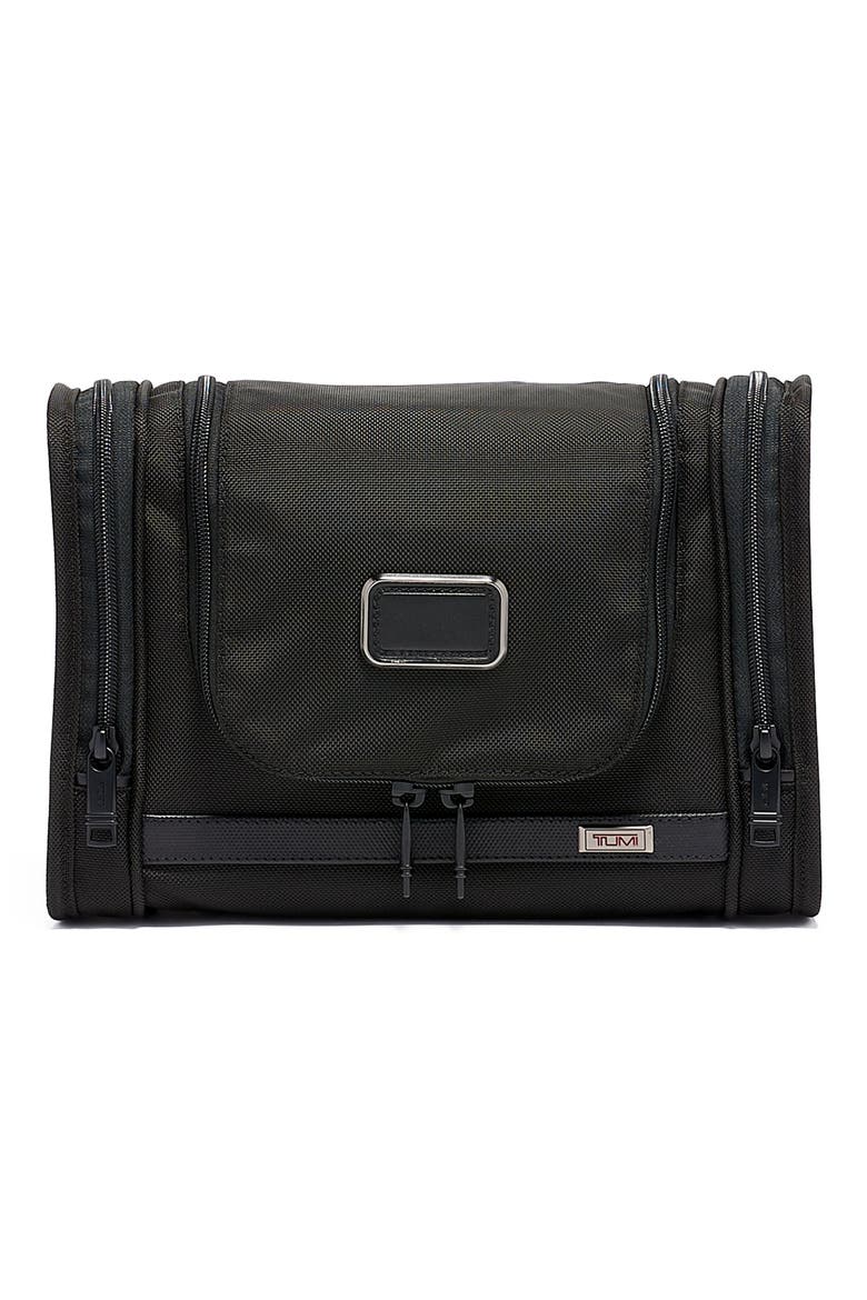 Alpha 3 Hanging Travel Kit, Main, color, BLACK