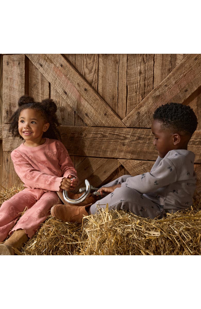 Modern Moments<sup>™</sup> by Gerber Sweatshirt and Jogger Set, Alternate, color, Stormy Gray