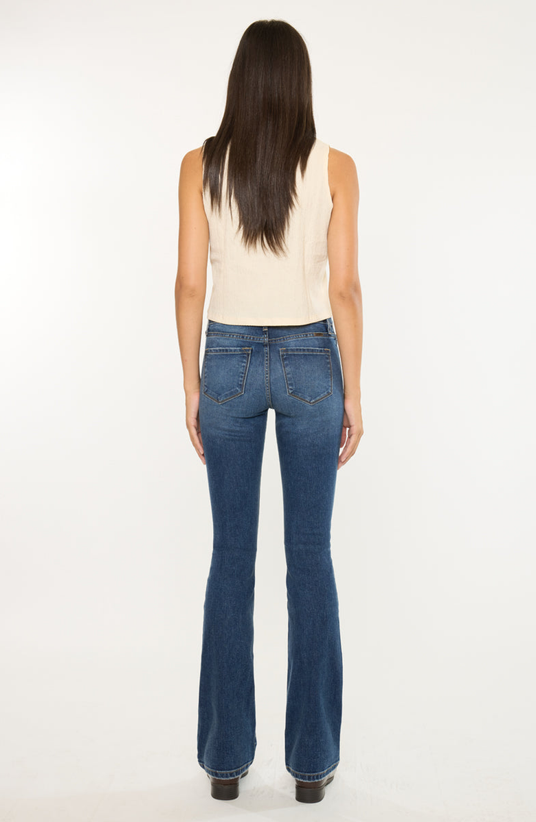 KanCan Brooklyn Essentials High Rise Skinny Bootcut Jeans, Alternate, color, Dark Wash