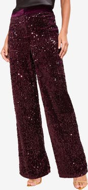 Friends Like These Wide Leg Sequin Pants