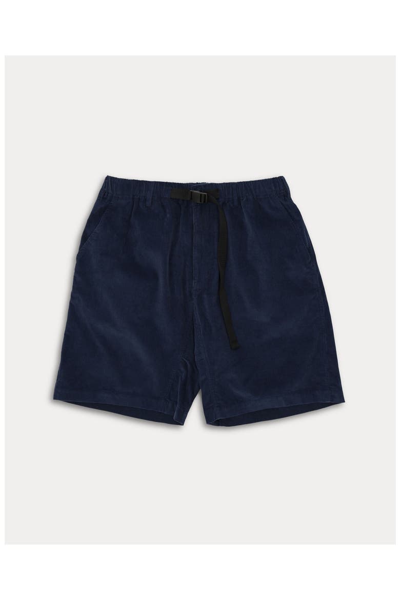 Mike Washed Velvet Shorts, Main, color, Blue