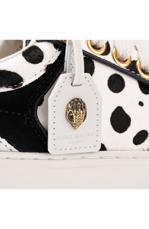 Kurt Geiger London Southbank Tag Platform Sneaker In White