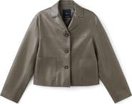 MANGO Faux Leather Jacket