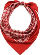 COACH Vintage Signature C Silk Scarf