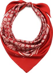 COACH Vintage Signature C Silk Scarf