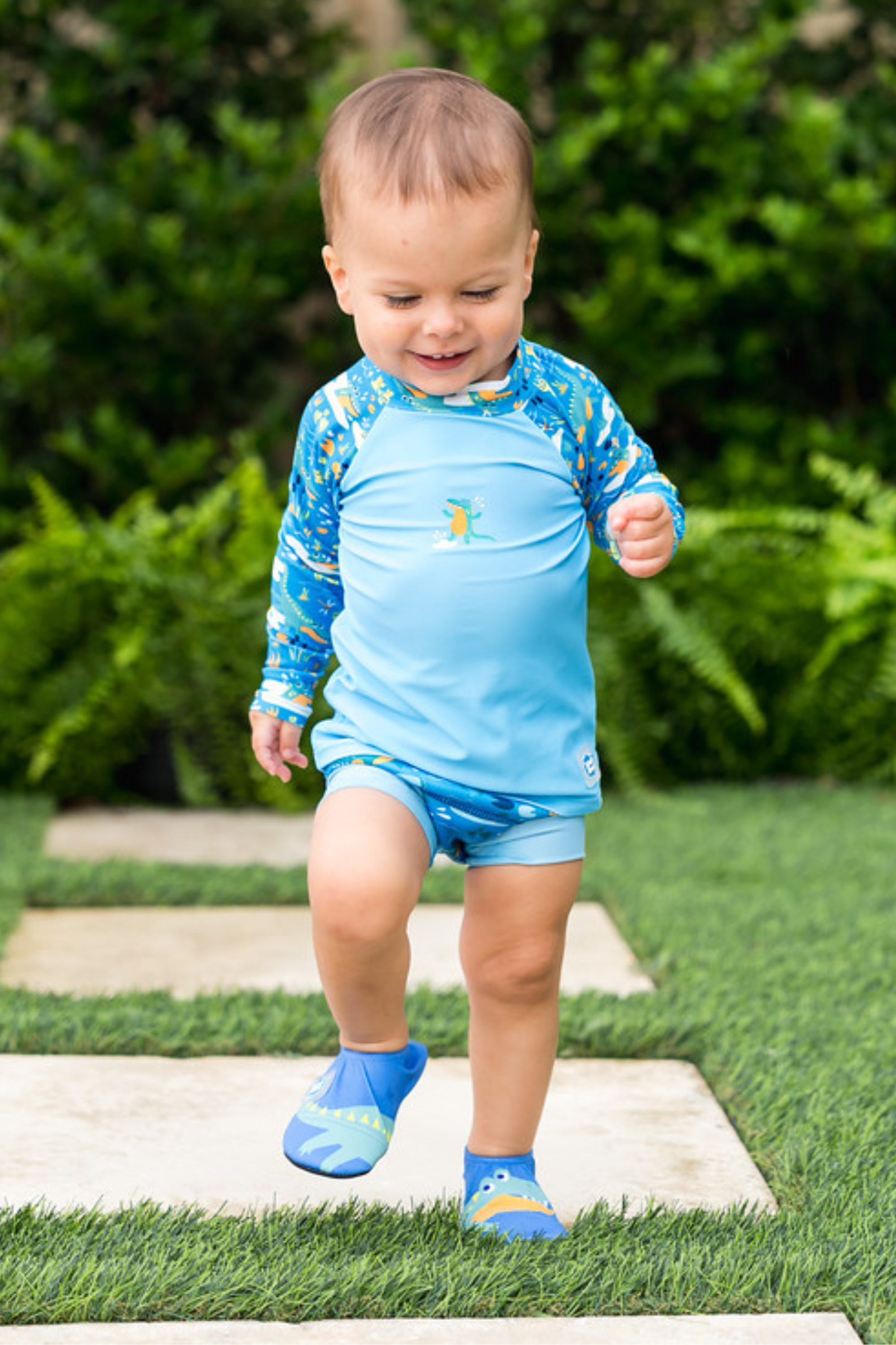 Splash About Kids Water Shoes, Alternate, color, Crocodile Swamp