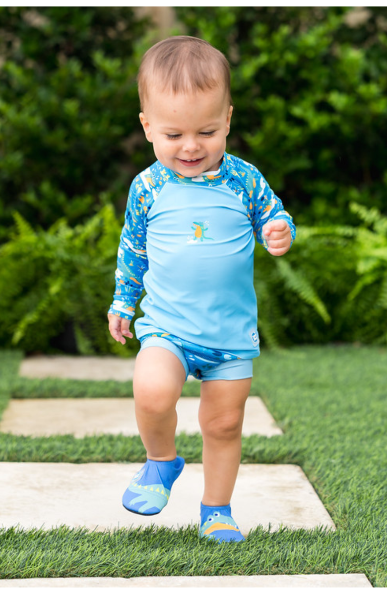 Splash About Kids Water Shoes, Alternate, color, Crocodile Swamp