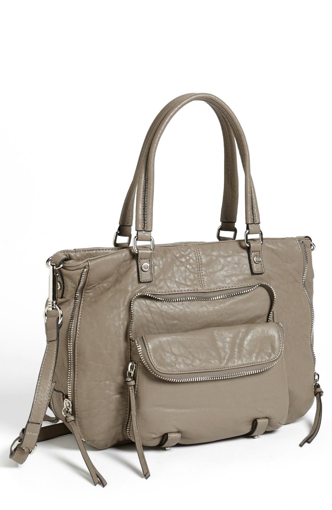 'Hunt' Crossbody Satchel, Main, color, PAVEMENT