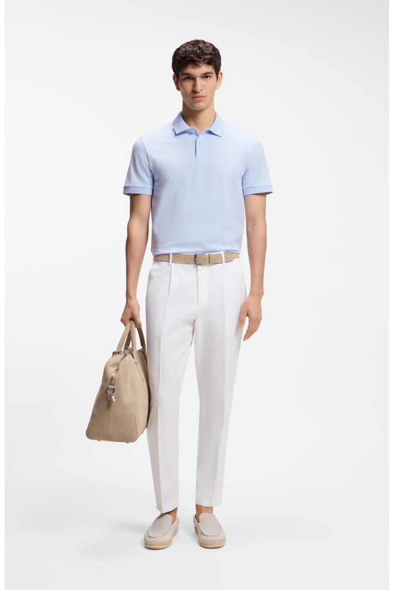 Parlay Cotton Piqué Polo, Alternate, color, LIGHT/ PASTEL BLUE
