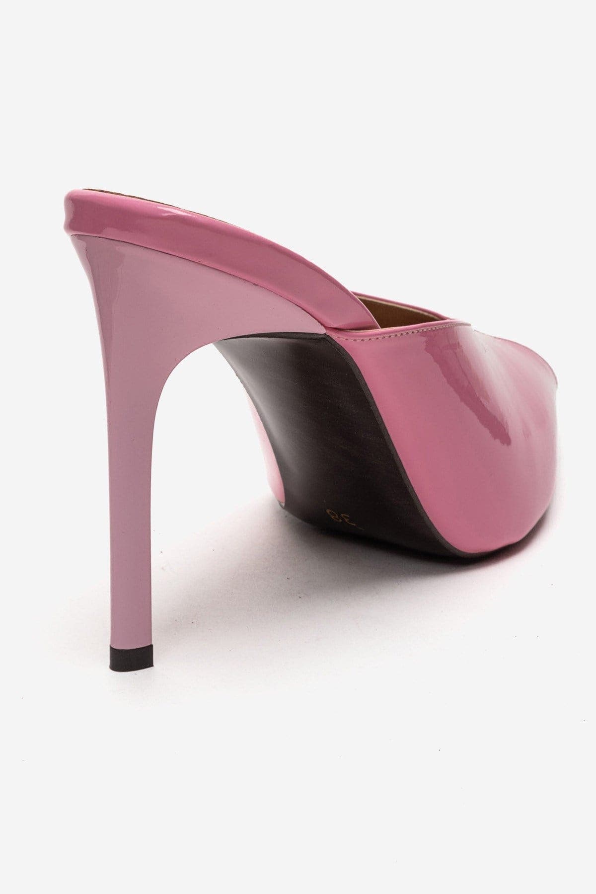 Mirena Stiletto Mule, Alternate, color, Pink