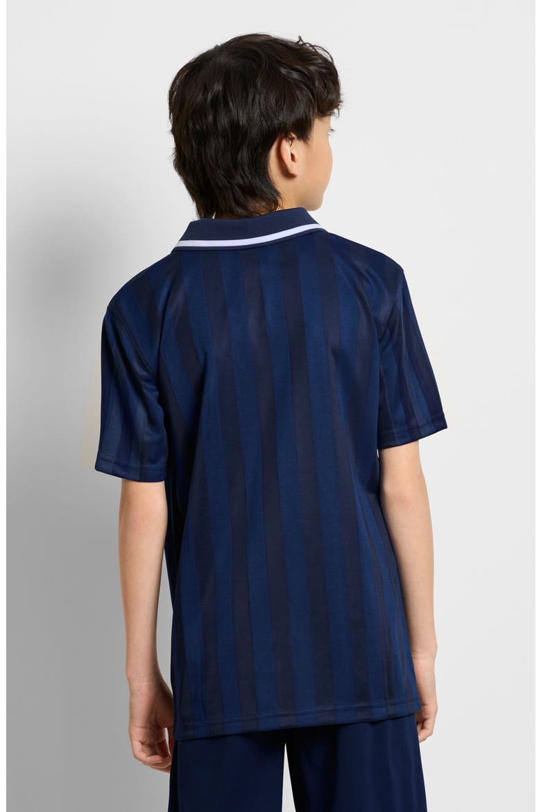 Kids' Showtime Polo, Alternate, color, BLUE/ BLACK