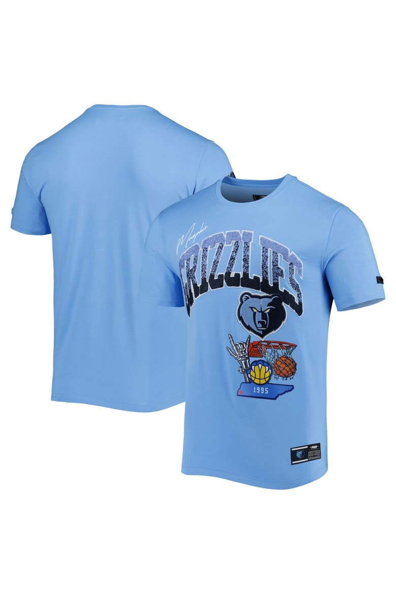 Men's Pro Standard Light Blue Memphis Grizzlies Hometown Chenille T-Shirt, Main, color, Light Blue