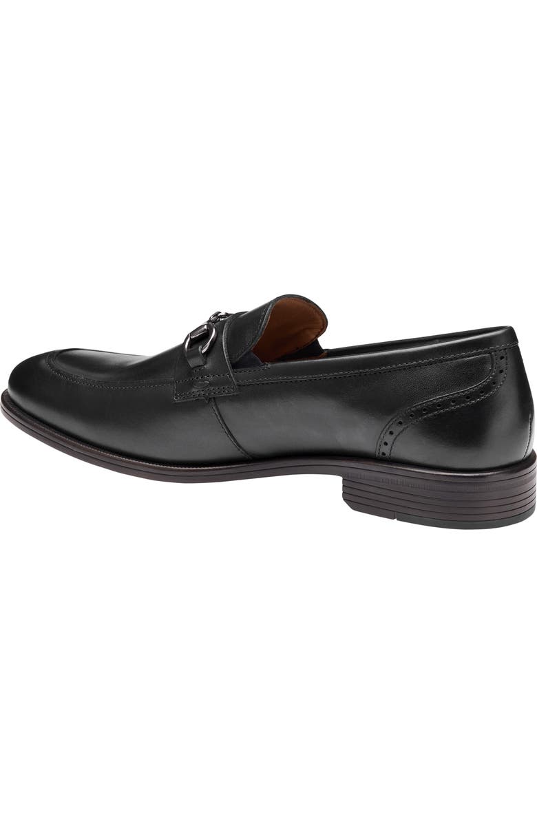 Johnston & Murphy Reeve Bit Loafer, Alternate, color, Black Full Grain