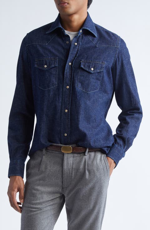 Denim Western Shirt
