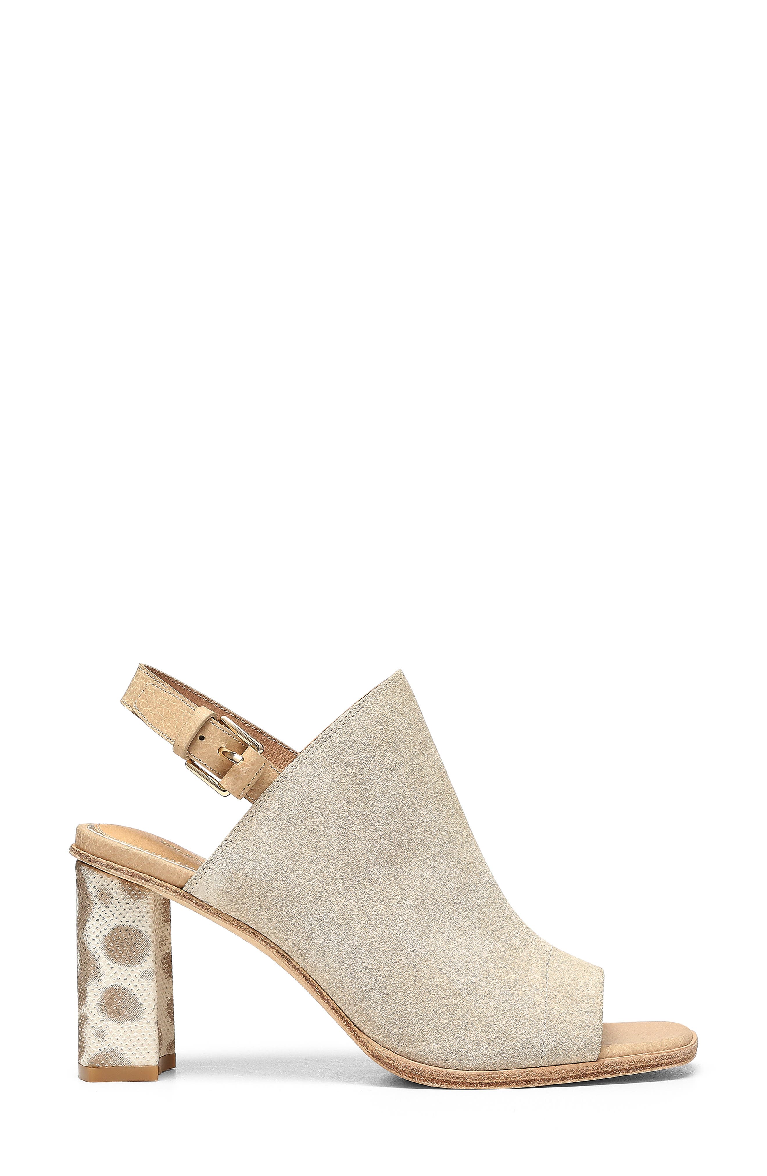 Iliana Open Toe Slingback Mule, Alternate, color, SAND