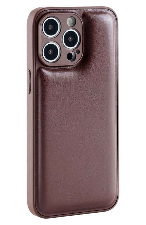 Auramma Cushioned Iphone 15 Pro Max Case In Brown