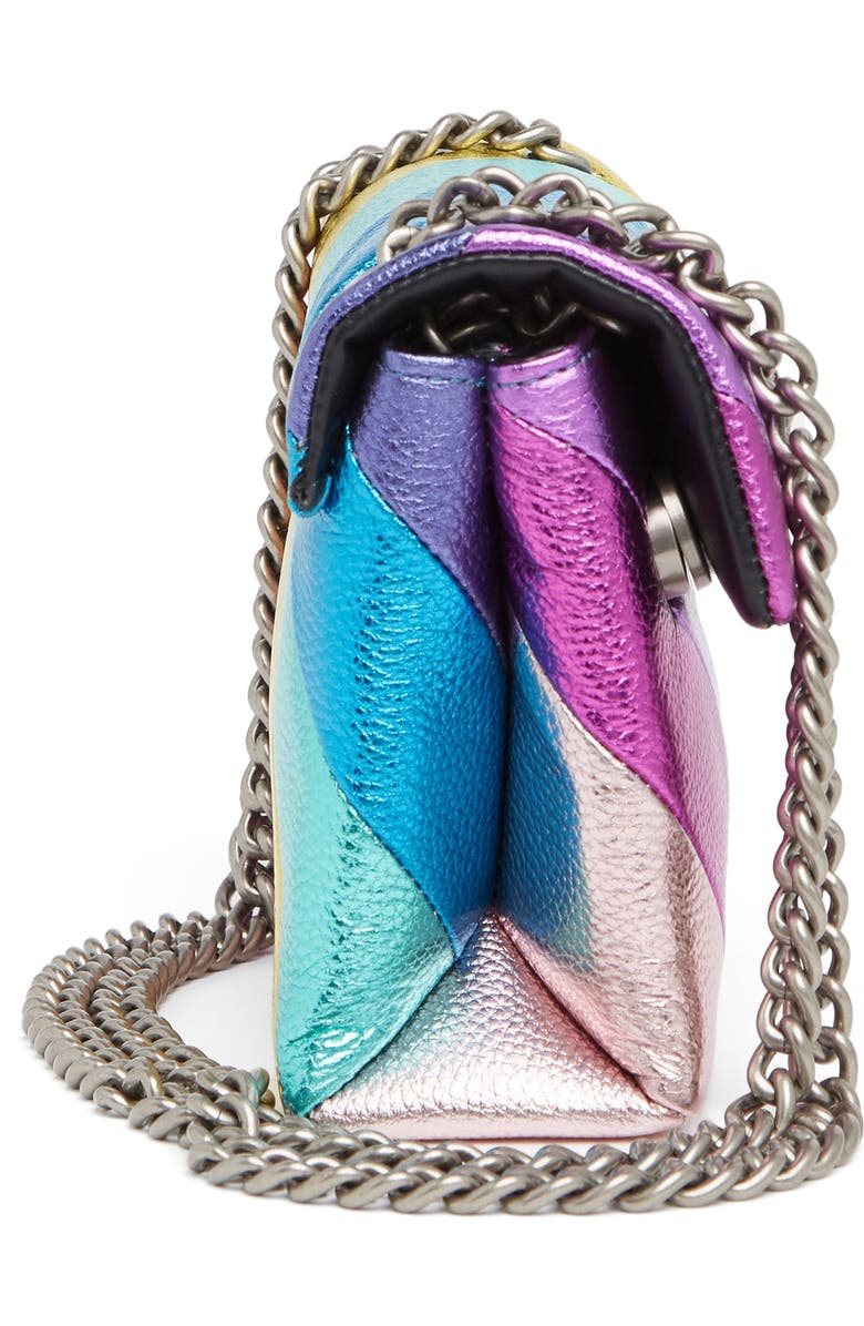 Kurt Geiger London Mini Leather Convertible Crossbody Bag, Alternate, color,