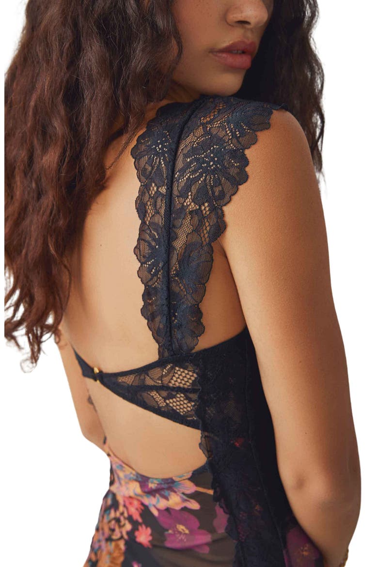 Intimately FP Suddenly Fine Maxi Slip, Alternate, color, BLACK COMBO
