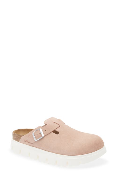Birkenstock Papillio By Boston Chunky Platform Clog In Light Rose