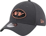 New Era Men's New Era Gray New York Jets Empire 39THIRTY Flex Hat