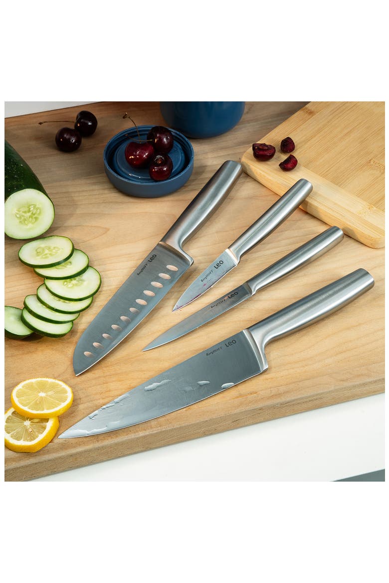 Leo Legacy 5-Inch Utility Knife, Alternate, color, SILVER