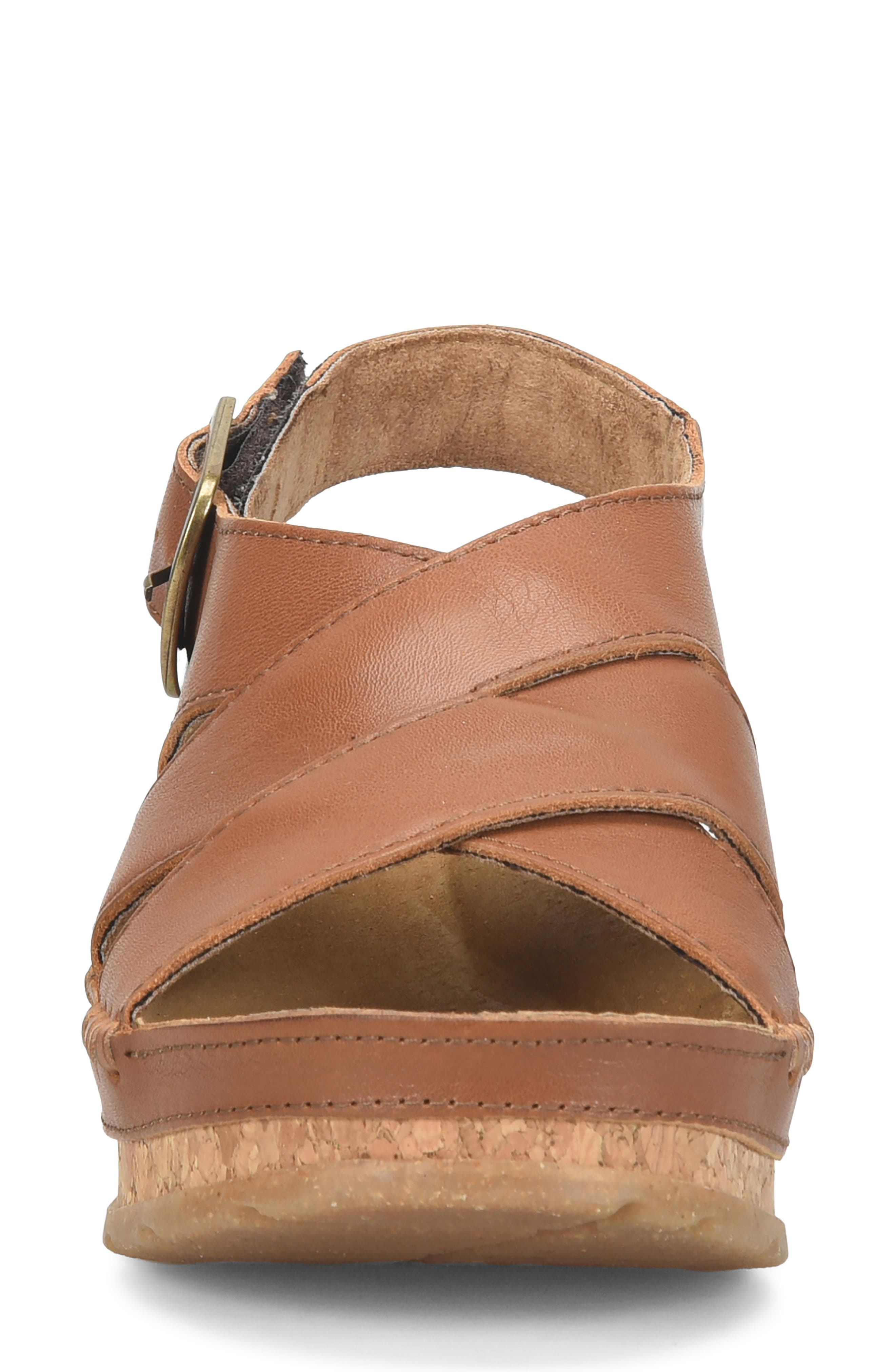 Børn Kavala Platform Sneaker, Alternate, color, Brown Leather