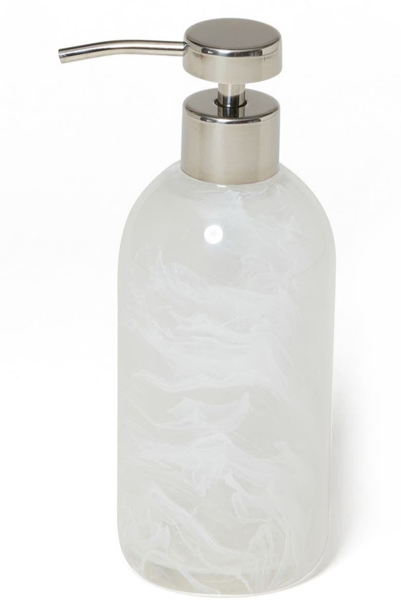 ROSELLI TRADING COMPANY Clouds Lotion Pump, Main, color, White