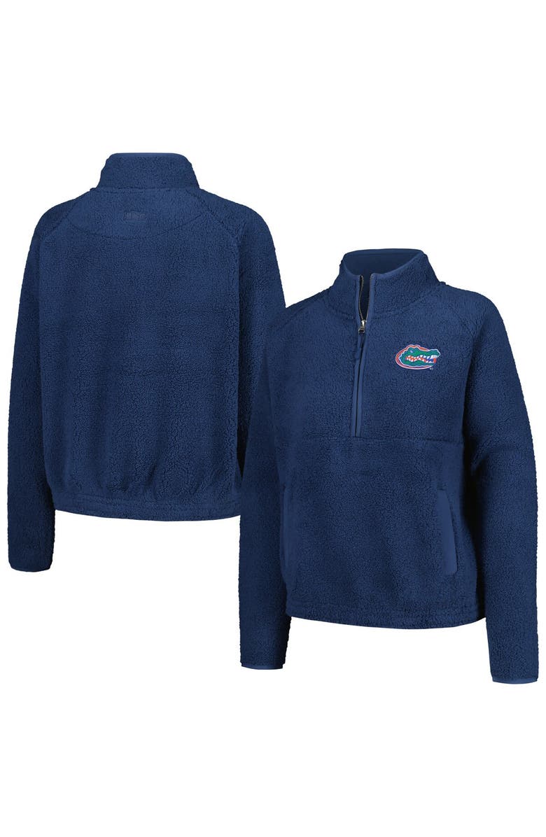 BOXERCRAFT Women's Blue Florida Gators Everest Half-Zip Sweatshirt, Main, color, 