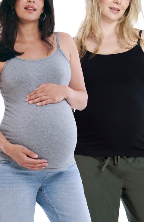 Clip Down Nursing Tank Top Cami