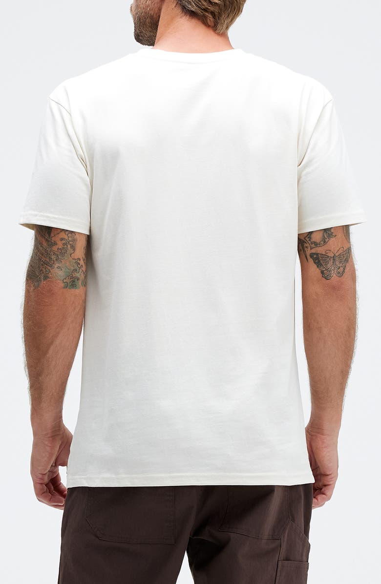 Stance Camino Logo Cotton Graphic T-Shirt, Alternate, color, Vintagewhite