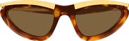 Bottega Veneta BV1477S Cat Eye Sunglasses