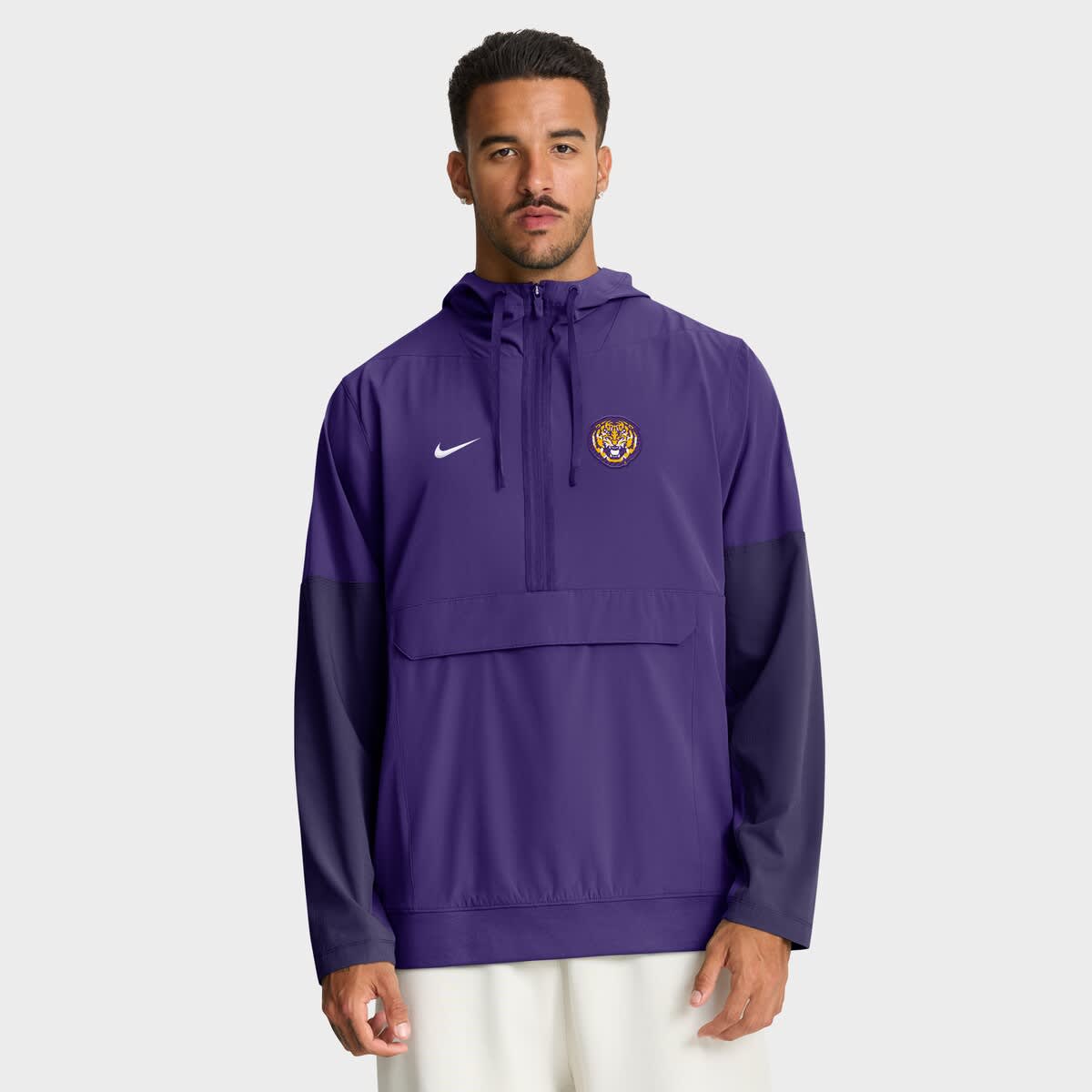 nike hoodie purple mens
