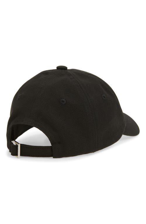 Jacquemus La Casquette Gadjo Baseball Cap In Black