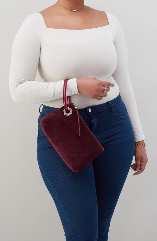 Hobo Daisy Daze Large Leather Wristlet