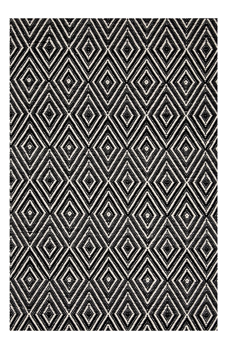 Dash & Albert Diamond Indoor/Outdoor Rug, Main, color, 