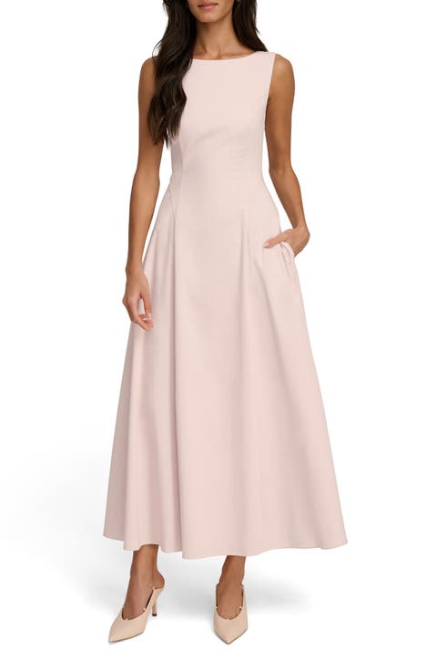 The Catherine Sleeveless Flare Maxi Dress